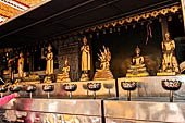 Chiang Mai - Wat Phra That Doi Suthep. Buddha images for each day of the week. 